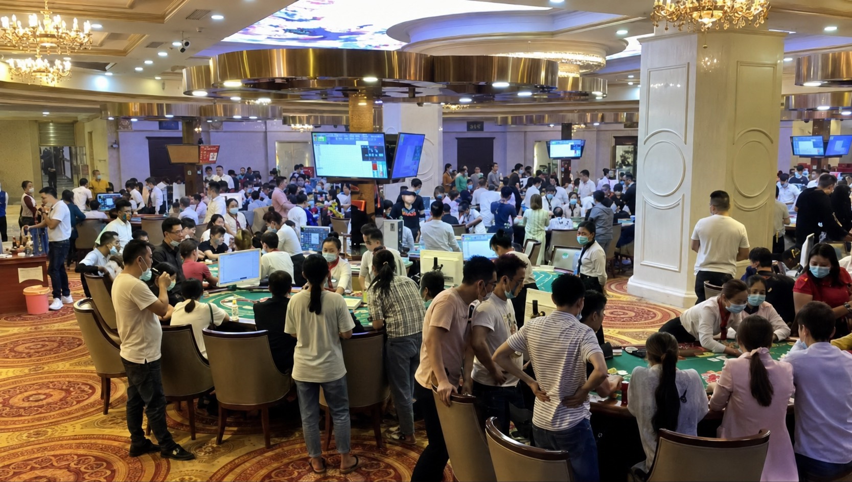 东方明珠休闲娱乐现场